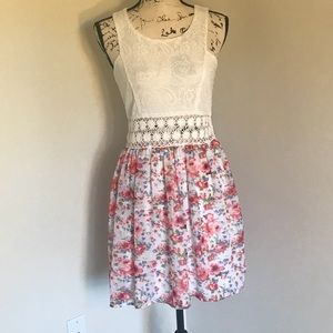 🔸Floral Midi Dress